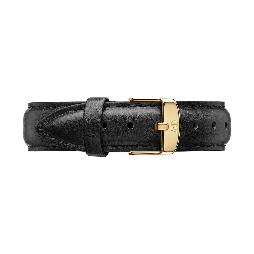 daniel wellington bracelet en cuir sheffield dw00200232 cuir, acier inoxydable