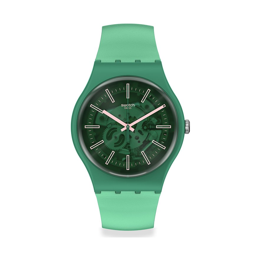 

Swatch Unisexuhr SO29G100 Kunststoff