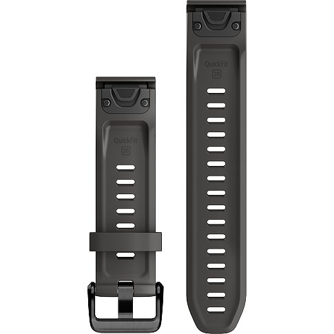 Garmin Silikon-Uhrenarmband mit QuickFit-Verschluss und Lochung.