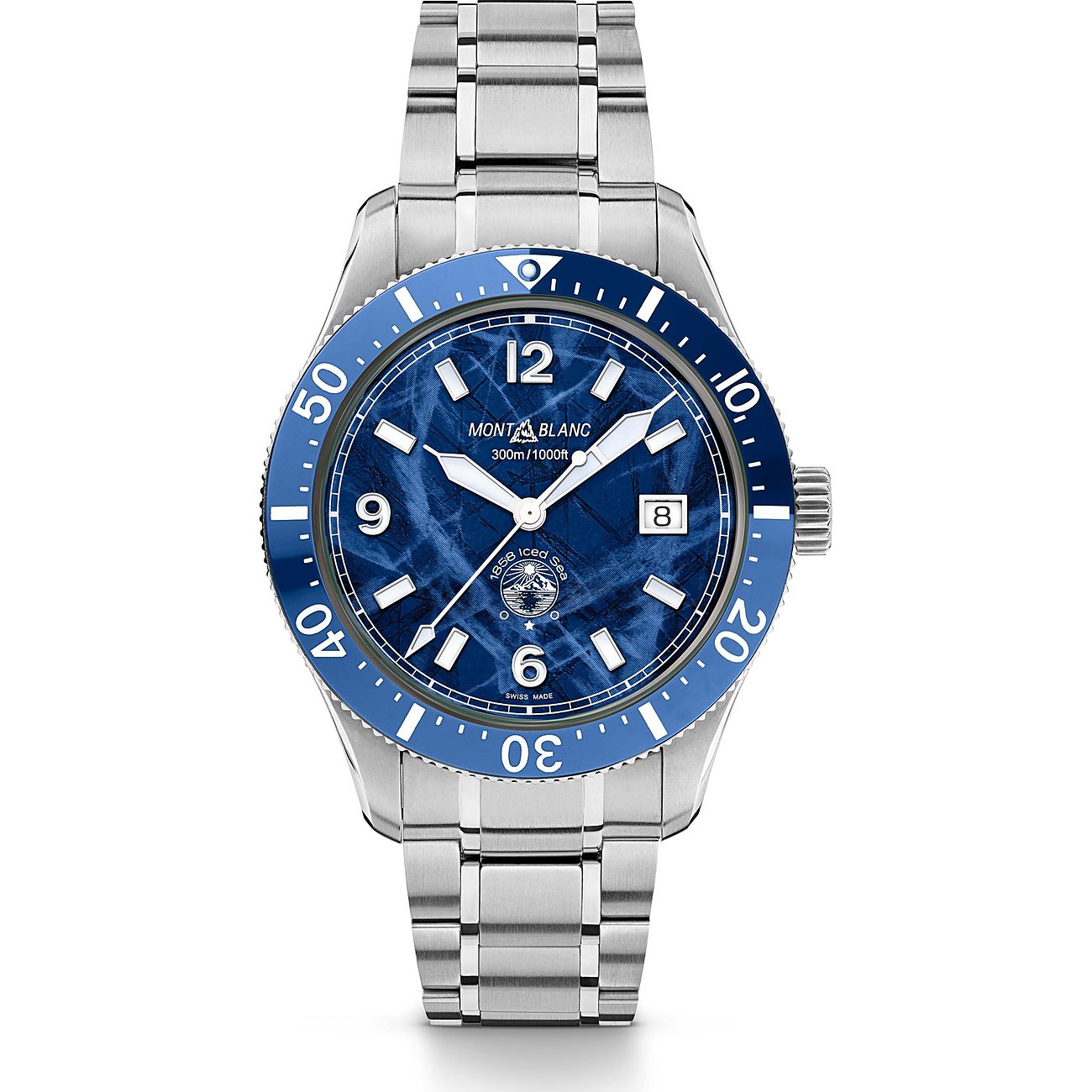 Montblanc Taucheruhr Montblanc 1858 Iced Sea Automatic Date 129369