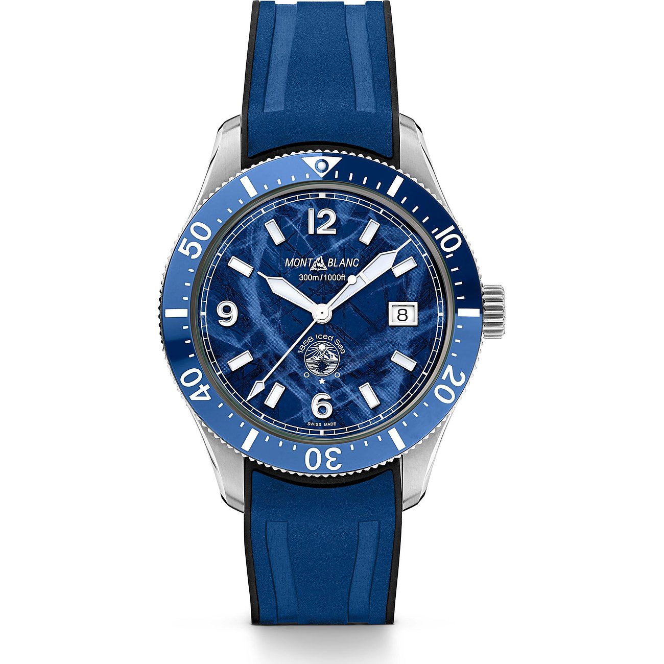 Montblanc Taucheruhr Montblanc 1858 Iced Sea Automatic Date 129370