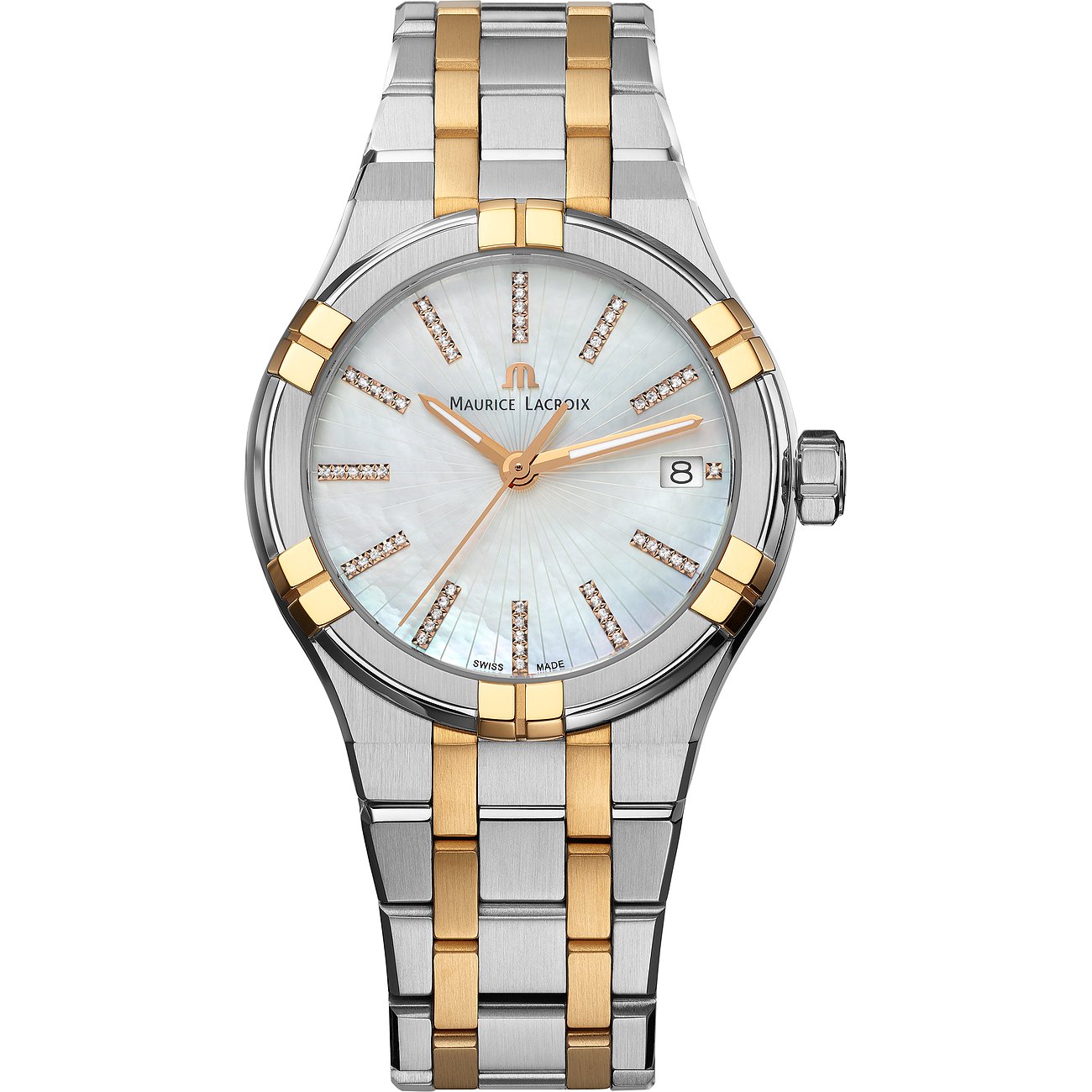 Maurice Lacroix Damenuhr Aikon Quarz AI1106-PVP02-170-1