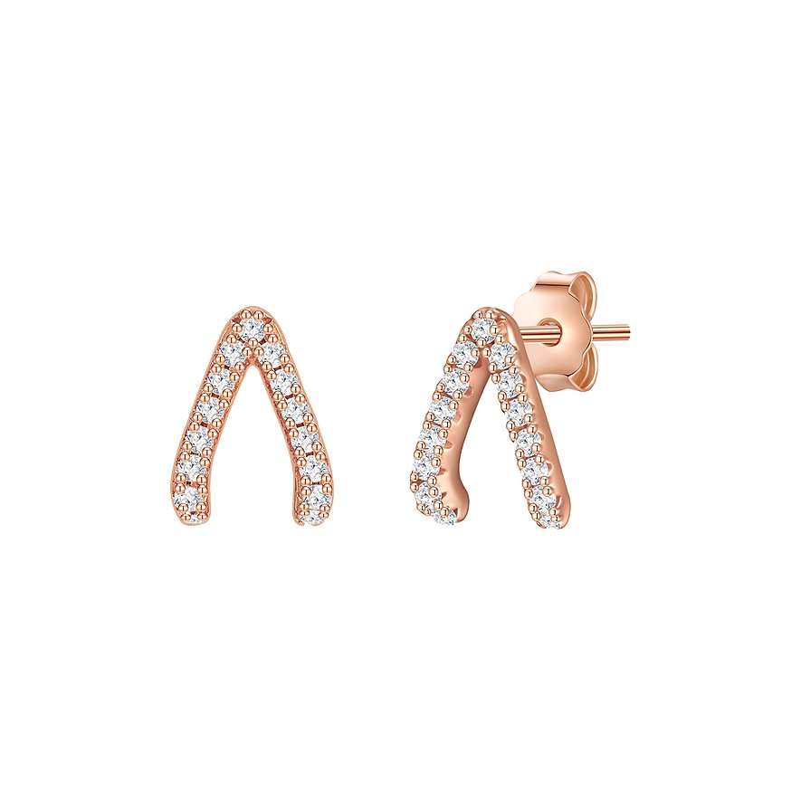 

Glanzstücke München Boucles d'oreilles à fermoir à poussette 50080893 925 Argent