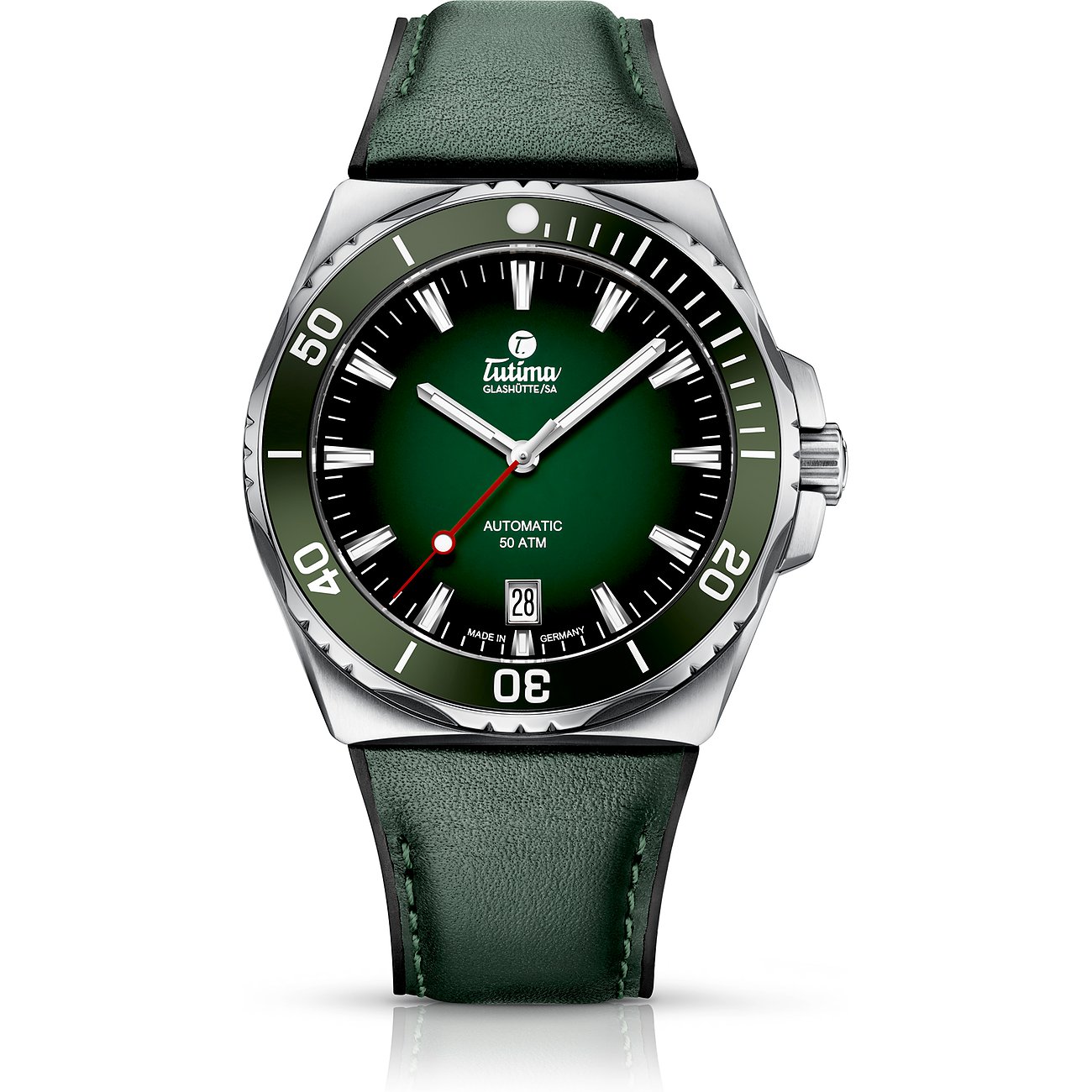 Tutima Glashütte Herrenuhr M2 Seven Seas S 6156-05