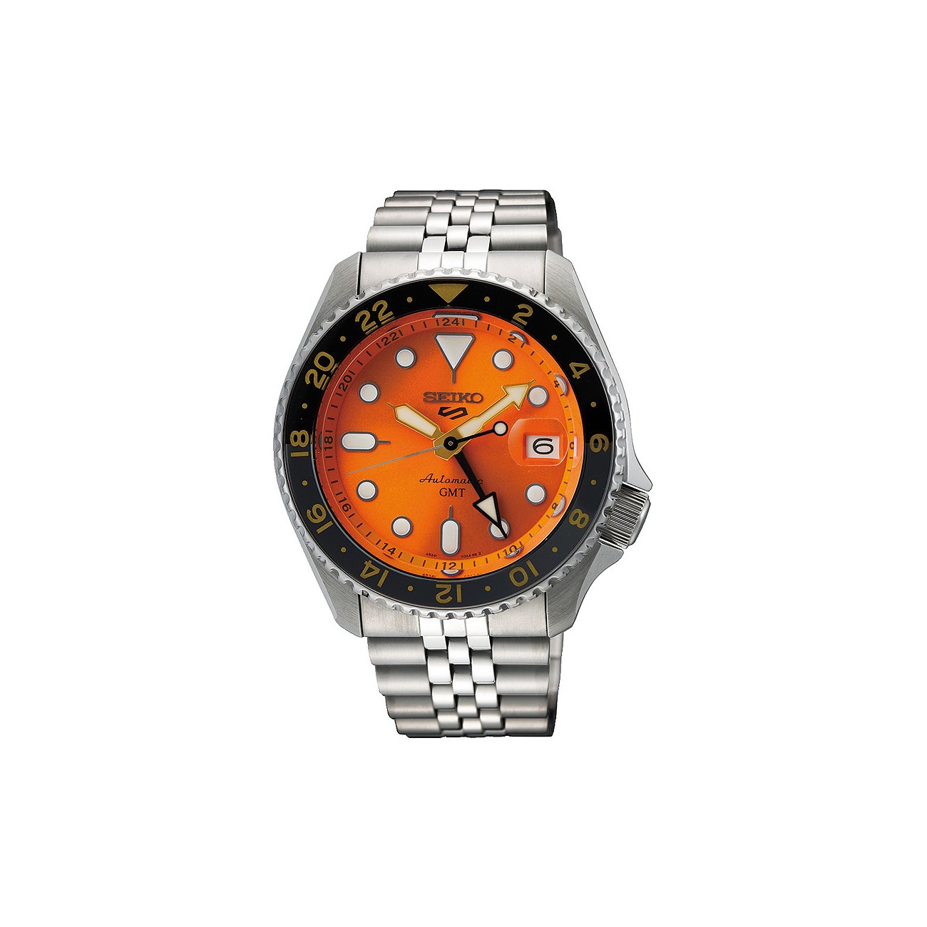 Seiko Herrenuhr GMT SSK005K1