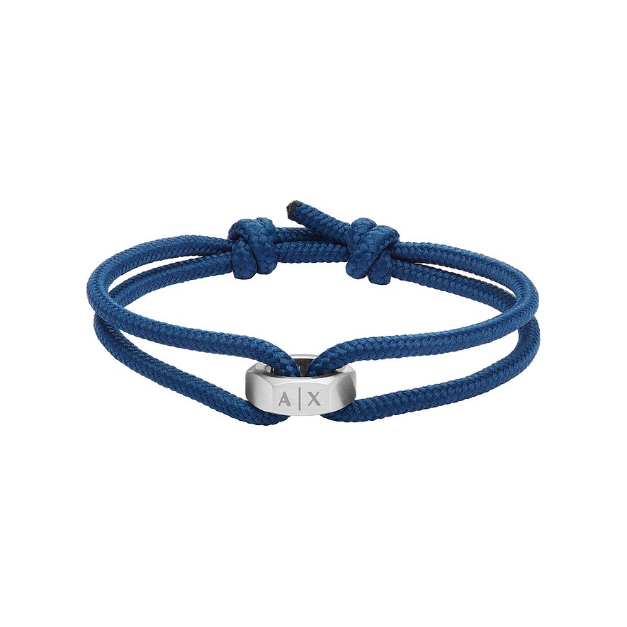 Armani Exchange Bracelet AXG0091040 Perlon/nylon, Acier inoxydable