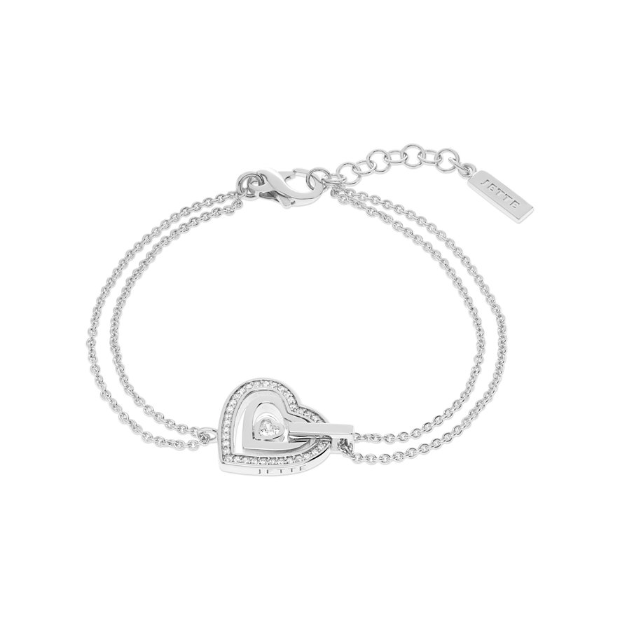 jette bracelet hearts 88601343 925 argent