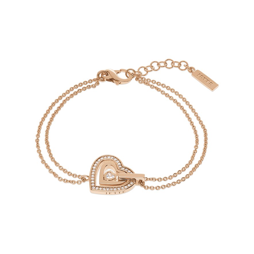 jette bracelet hearts 88601351 925 argent