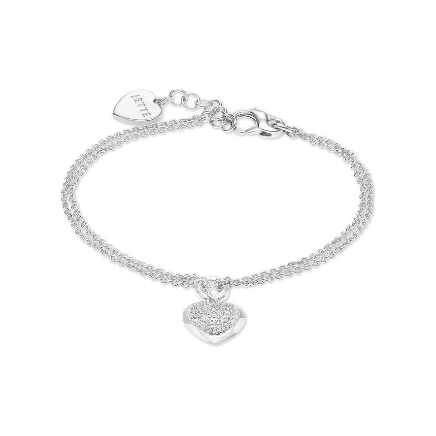 jette bracelet precious heart 88602013 925 argent