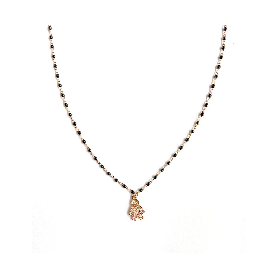

Feelings Kette NE005711 925er Silber, Emaille