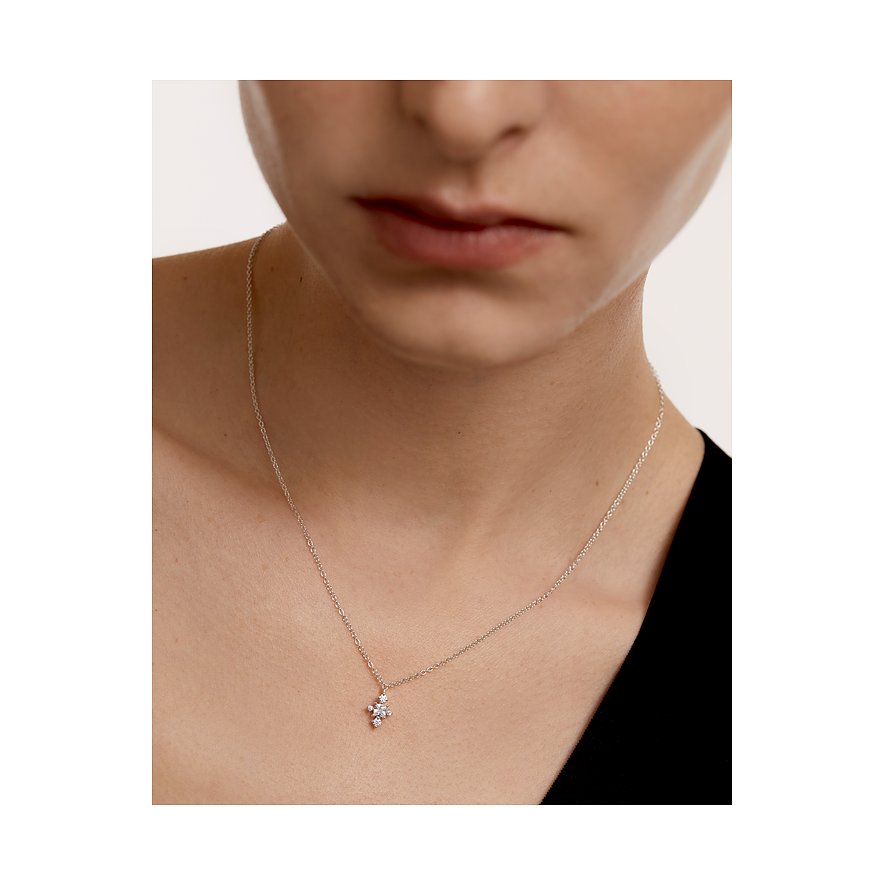Collana - Donna - PDPaola - CO01-536-U - MINI LETTERS - Argento