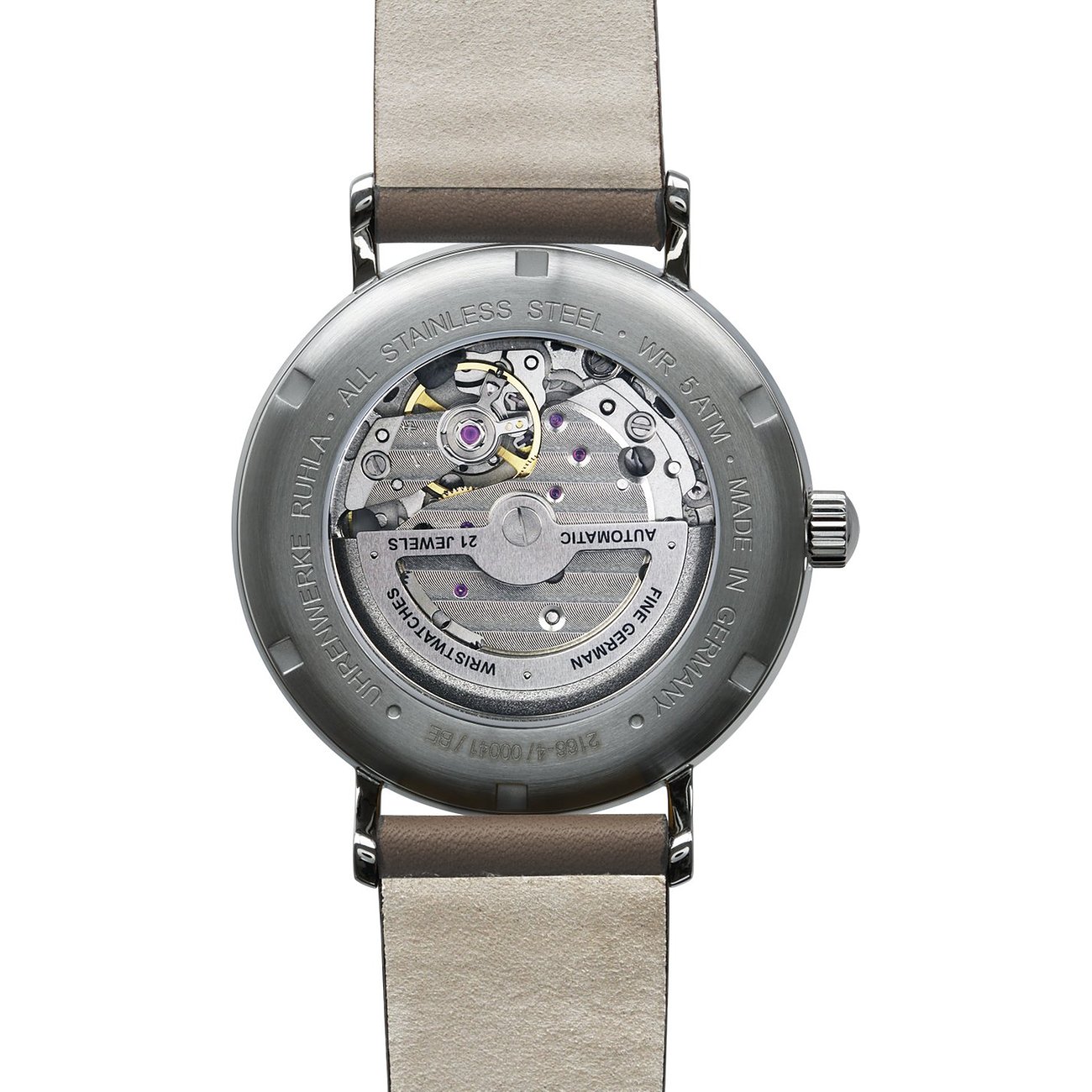 Iron Annie as impression orologio Uomo Analogico Automatico con cinturino in Pelle di vitello 5954-1