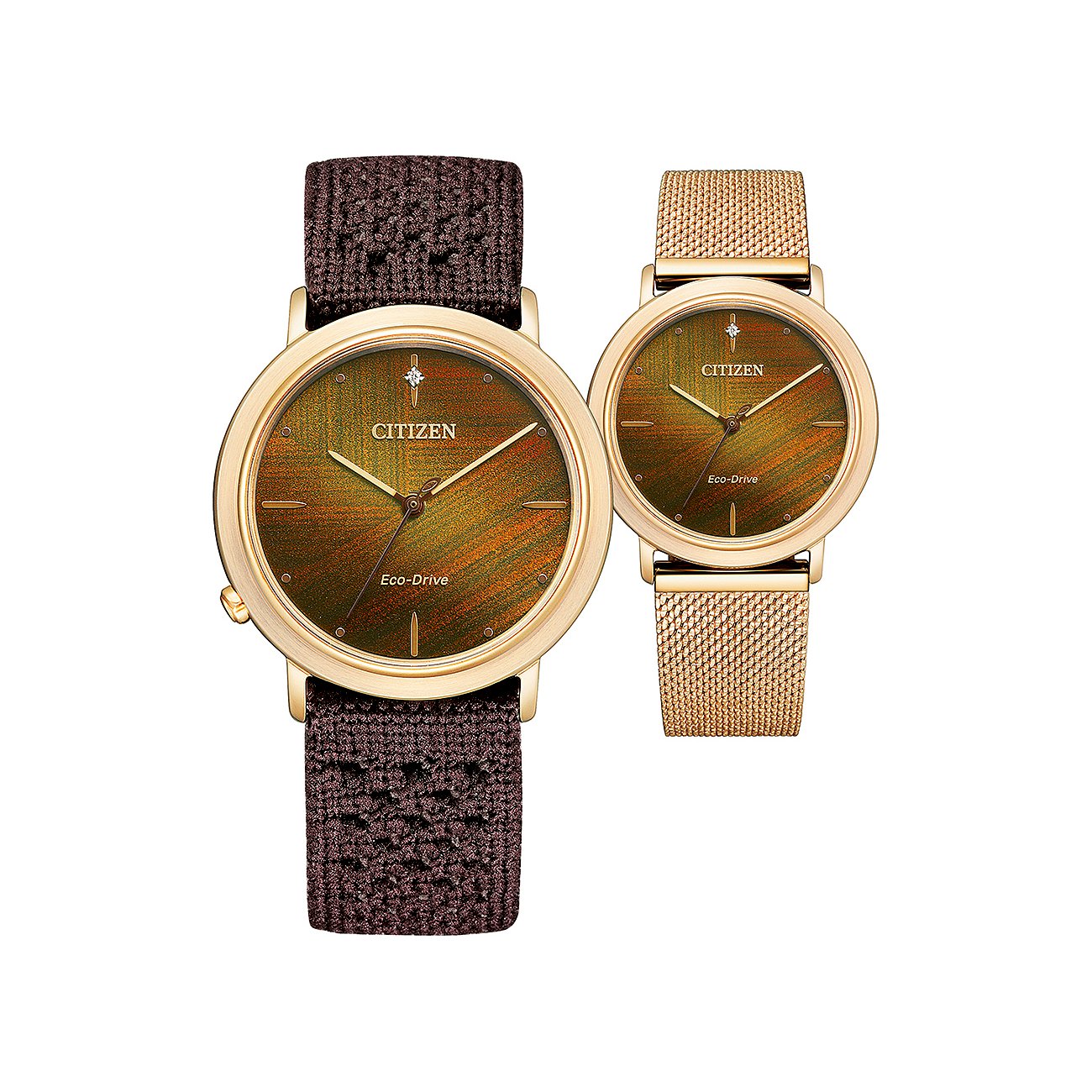 Citizen Uhren-Set inkl. Wechselarmband Citizen L Eco Drive EM1003-48X