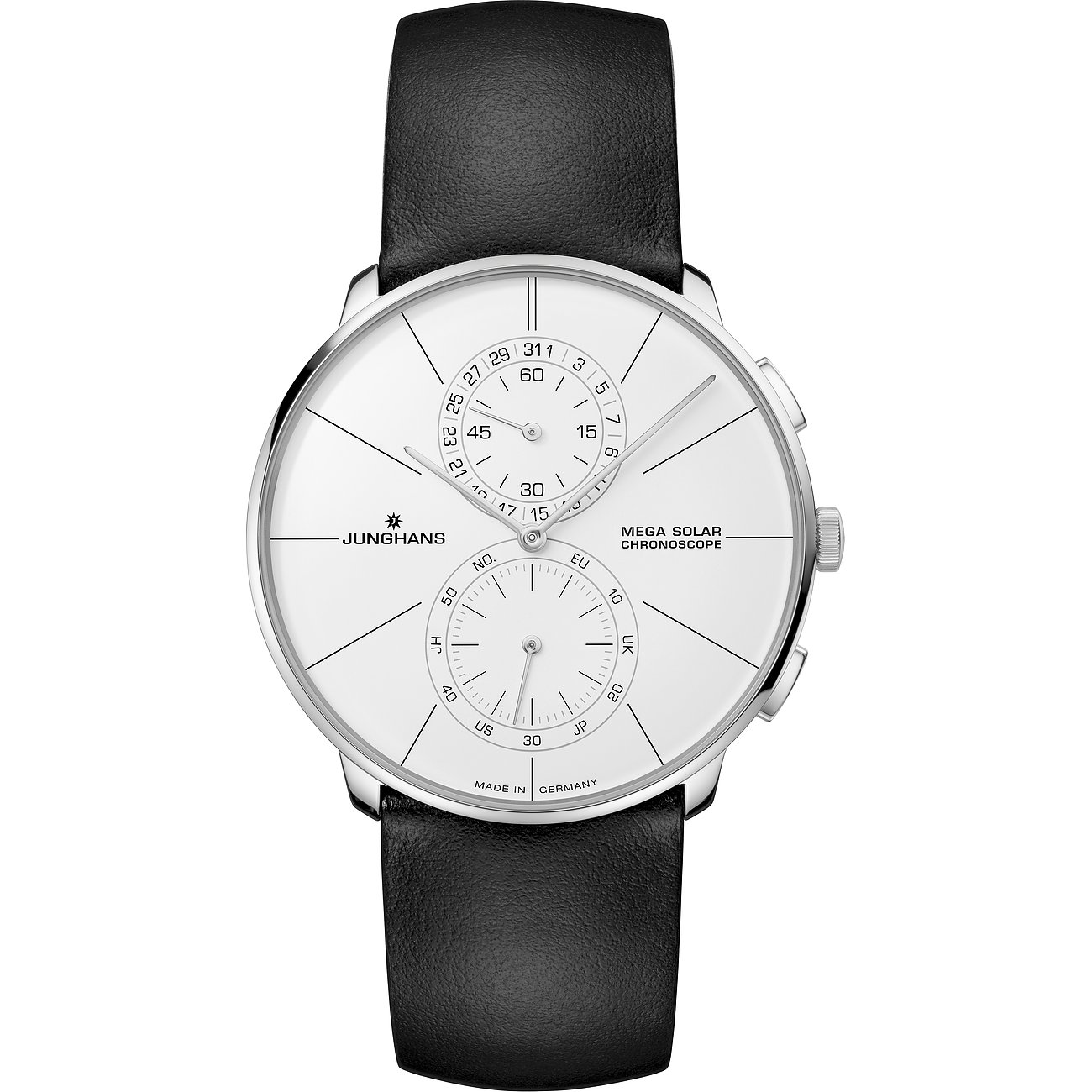 Junghans Chronograph fein Chrono MEGA Solar 59420000