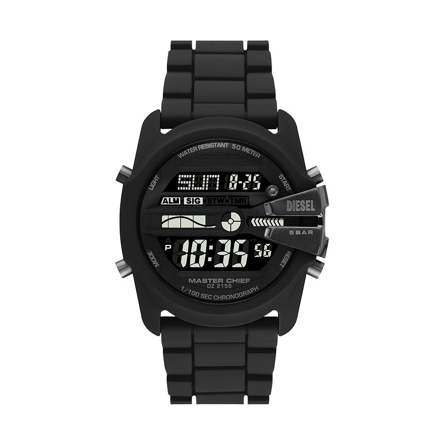 

Diesel Herrenuhr Master Chief DZ2158 Silikon