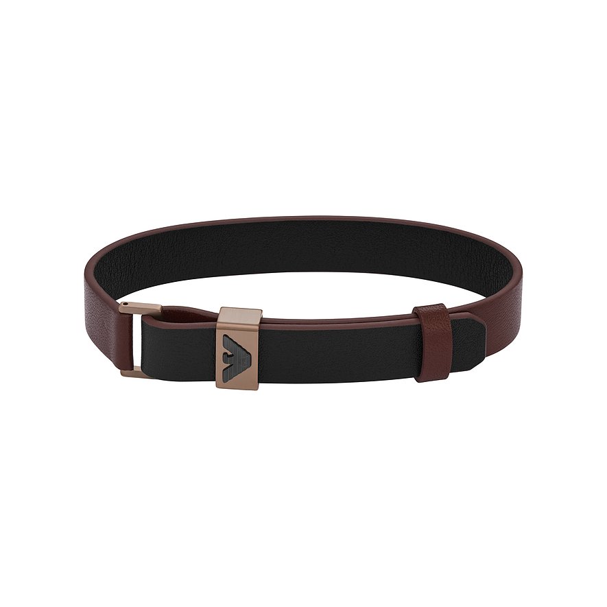 

Emporio Armani Armband EGS2936200 Leder, Edelstahl