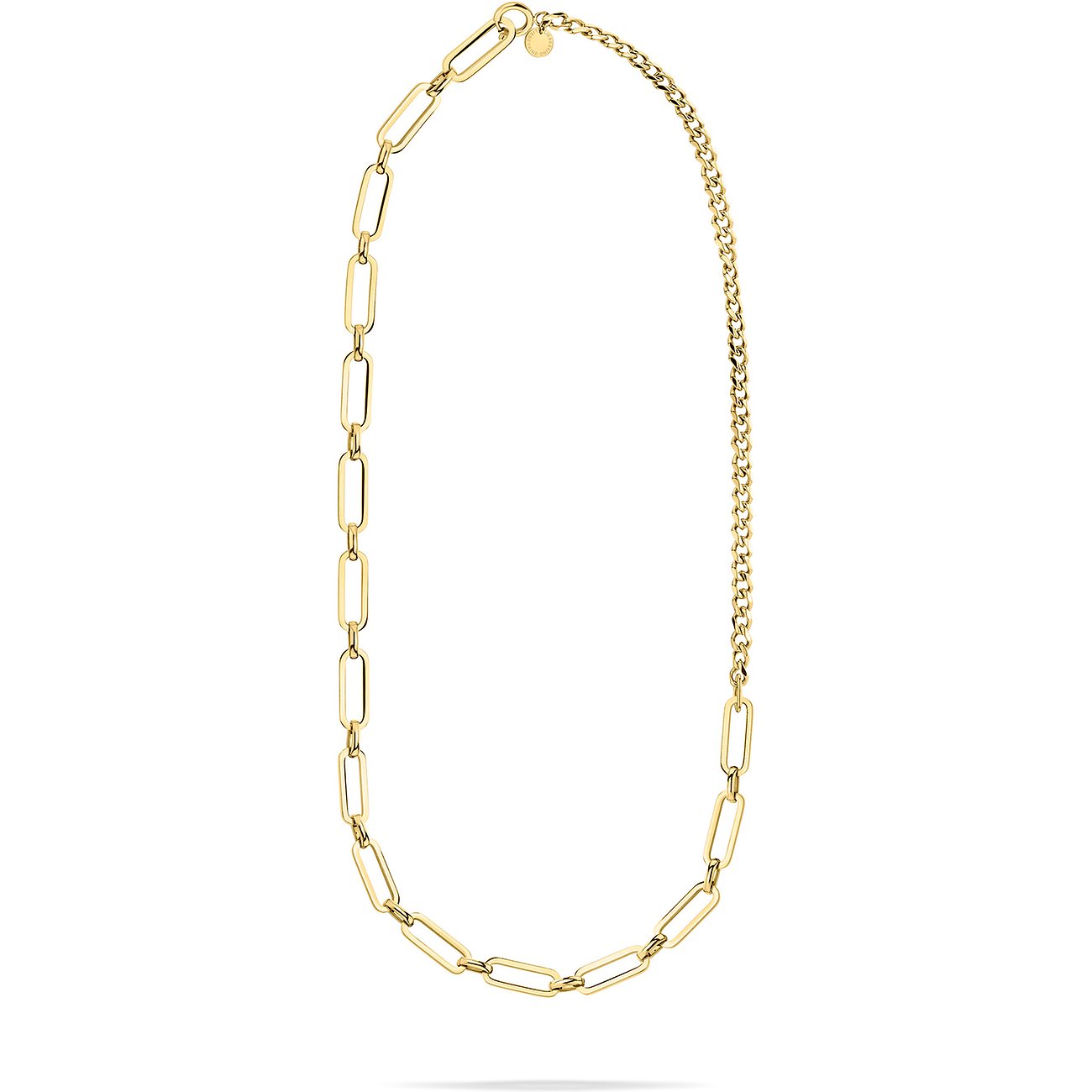Liebeskind Berlin Halskette LJ 1553 N 45 Bicolor Silber, IP Roségold