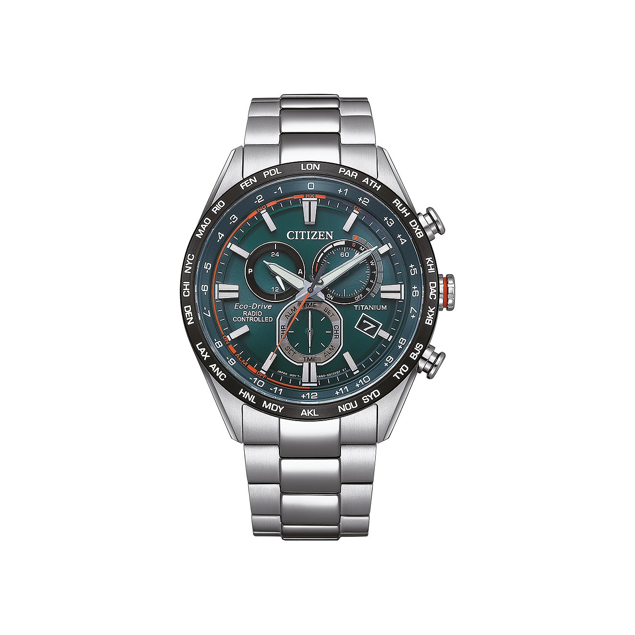Citizen Chronograph Promaster Sky Funkuhr Eco Drive Super Titanium CB5946-82X