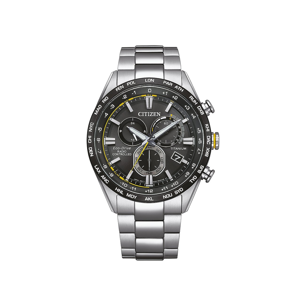 Citizen Chronograph Promaster Sky Funkuhr Eco Drive Super Titanium CB5947-80E