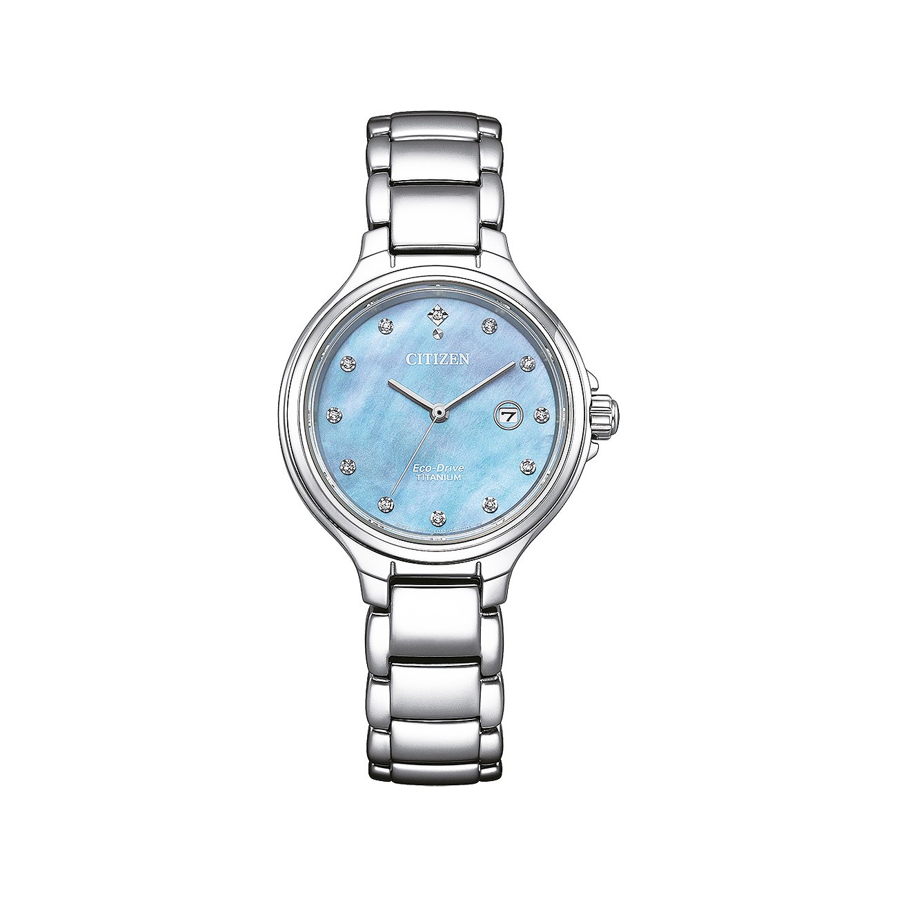 Citizen Damenuhr Super Titanium Eco Drive EW2680-84N