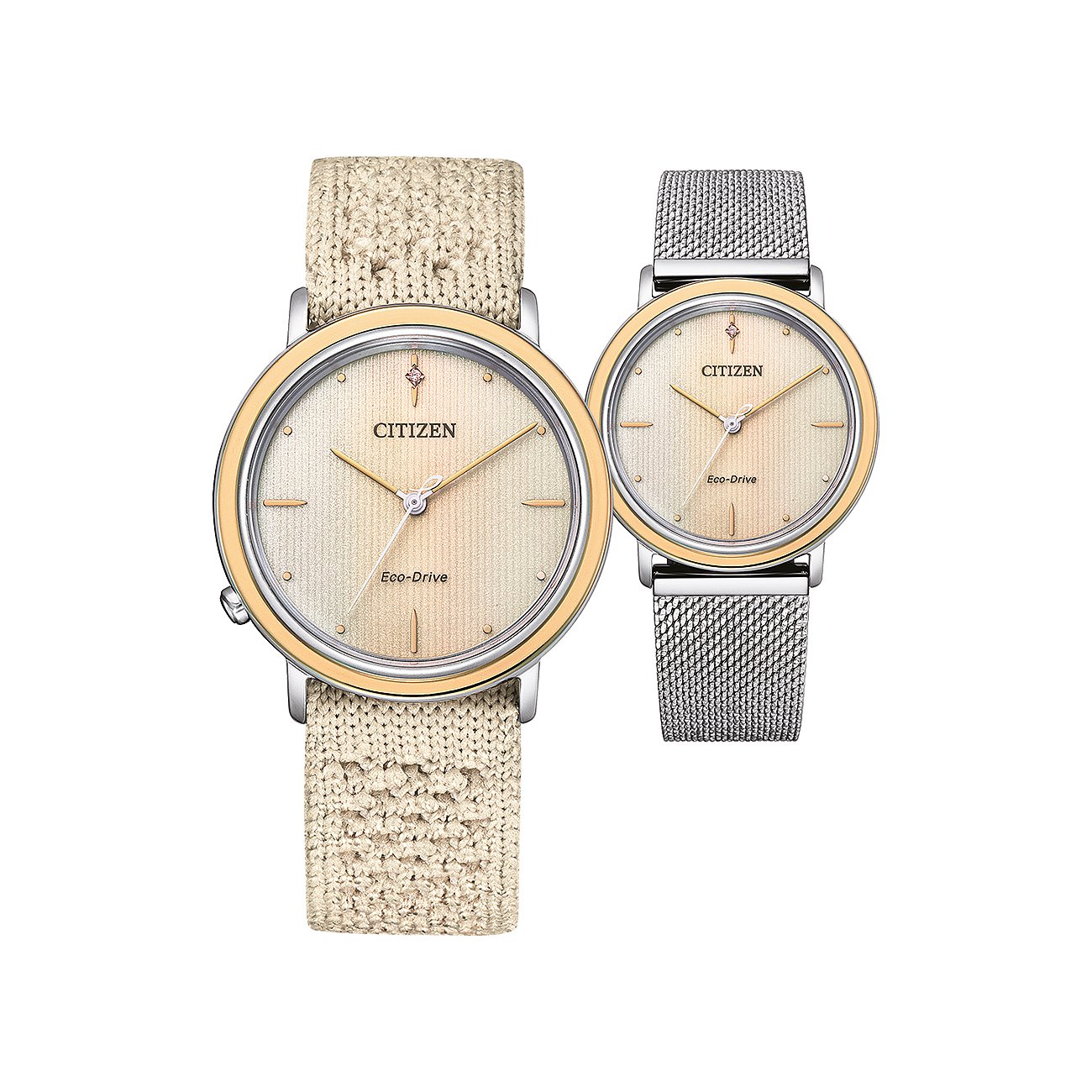 Citizen Uhren-Set inkl. Wechselarmband Elegant Eco-Drive EM1006-40A