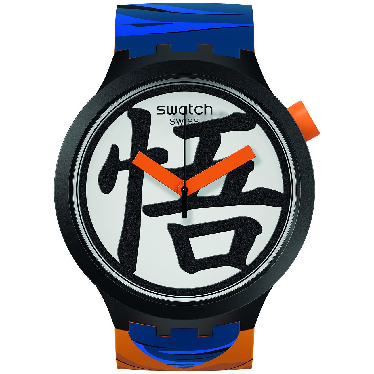 Swatch Unisexuhr Swatch x Dragonball Z Goku SB01Z101