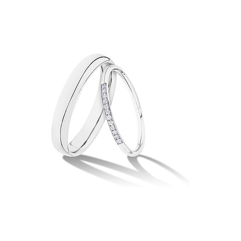 CHRIST Ringe aus konfiguriertem Material mit Steinen.