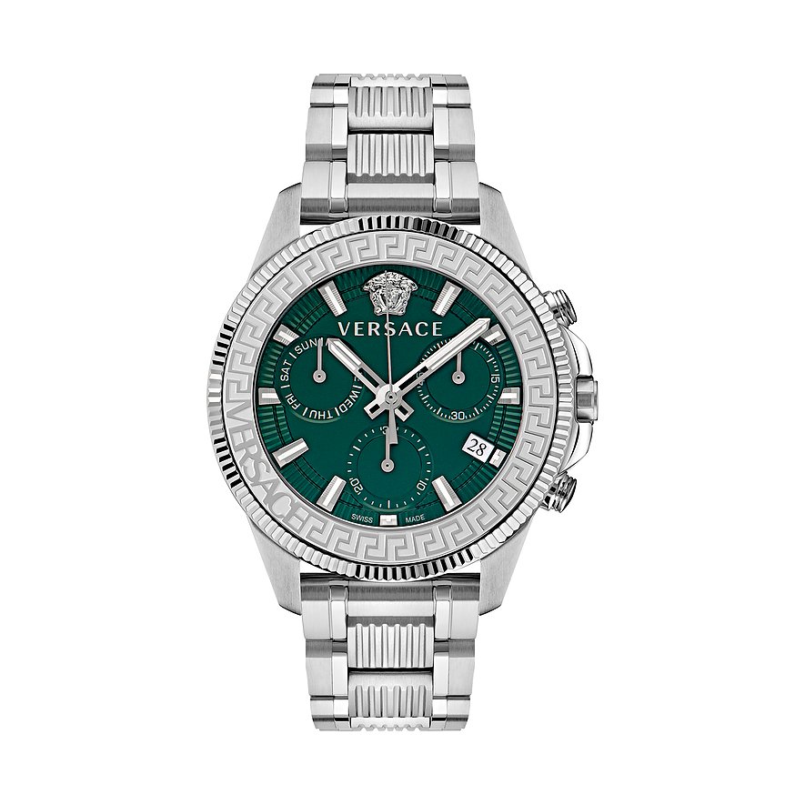 

Versace Herrenuhr Greca Action VE3J00422 Edelstahl