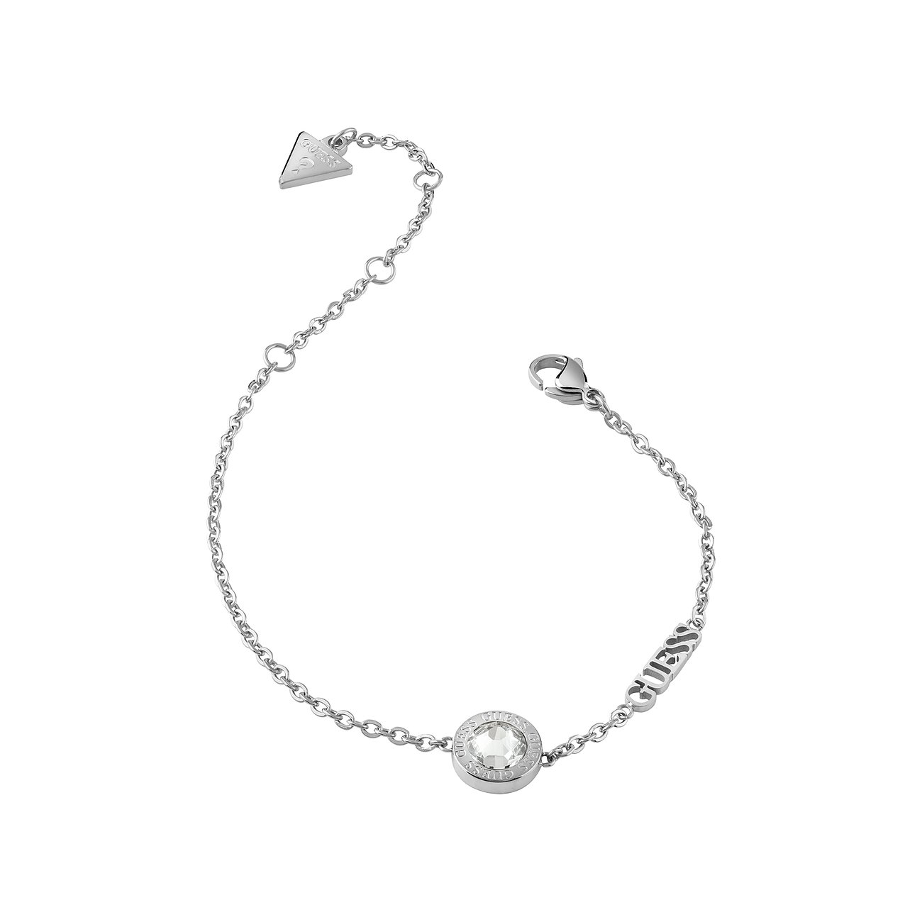 Guess Bracciale Uomo E Donna Modello Pulseira JUBB02246JWRHS - Metallo, Design Elegante E Semplice, Senza Pietre - 2