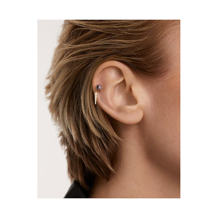 PdPaola Gioielli per un solo orecchio Gemstones PG01-720-U