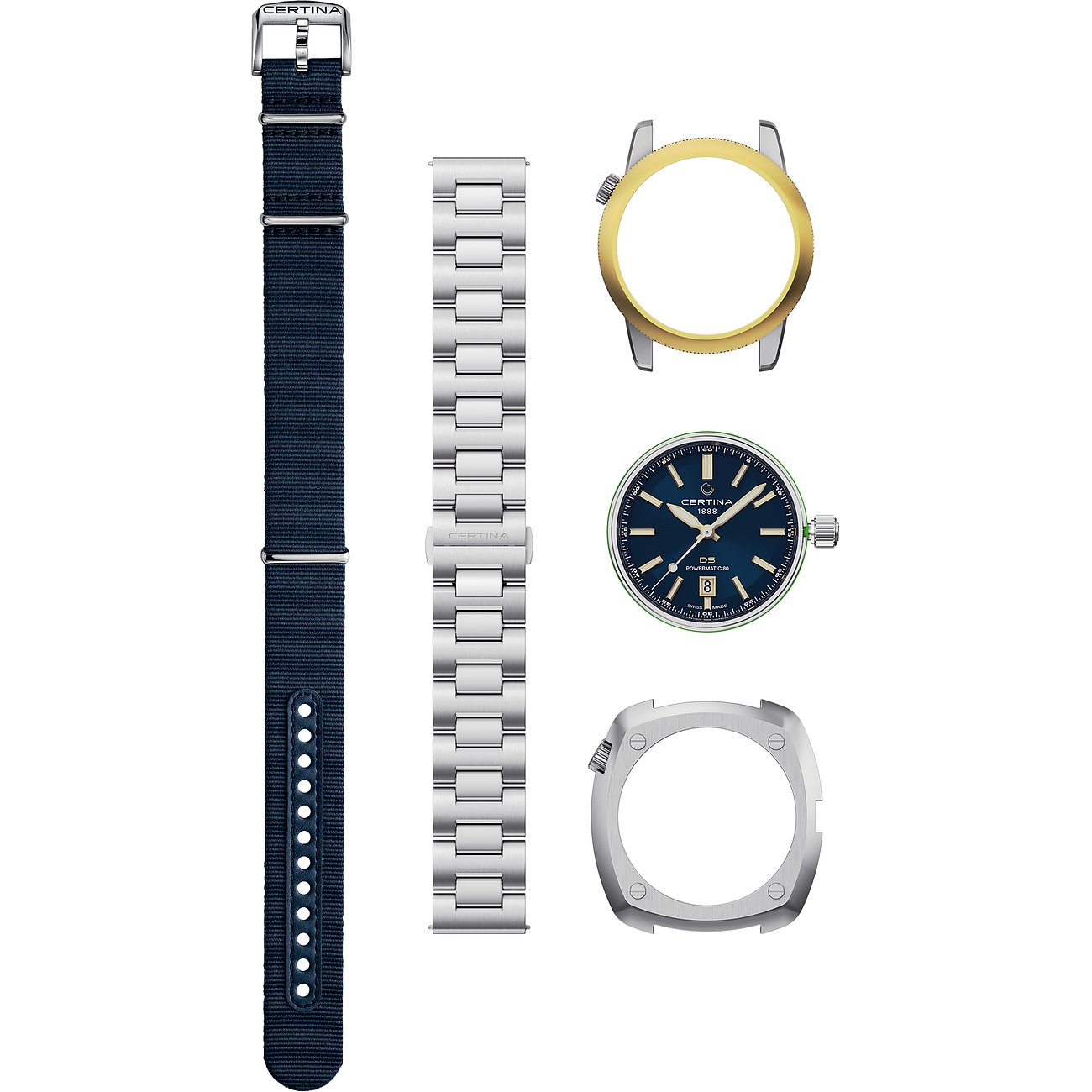 Certina Uhren-Kit DS Plus Kit Urban\u0026 Vintage C0414071904101