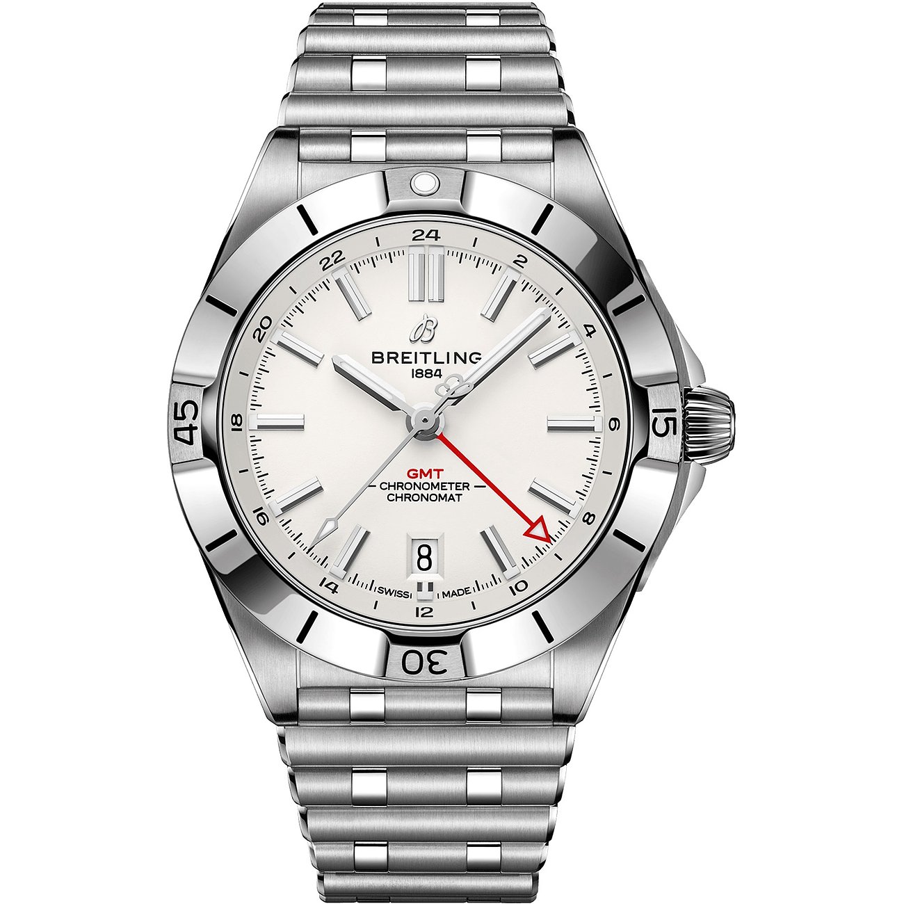 Breitling Herrenuhr Chronomat Automatic GMT 40 A32398101A1A1