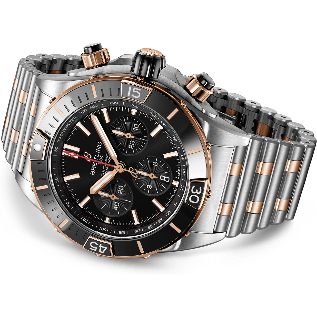 Stilvolle Uhr Breitling Herren Ebenbild