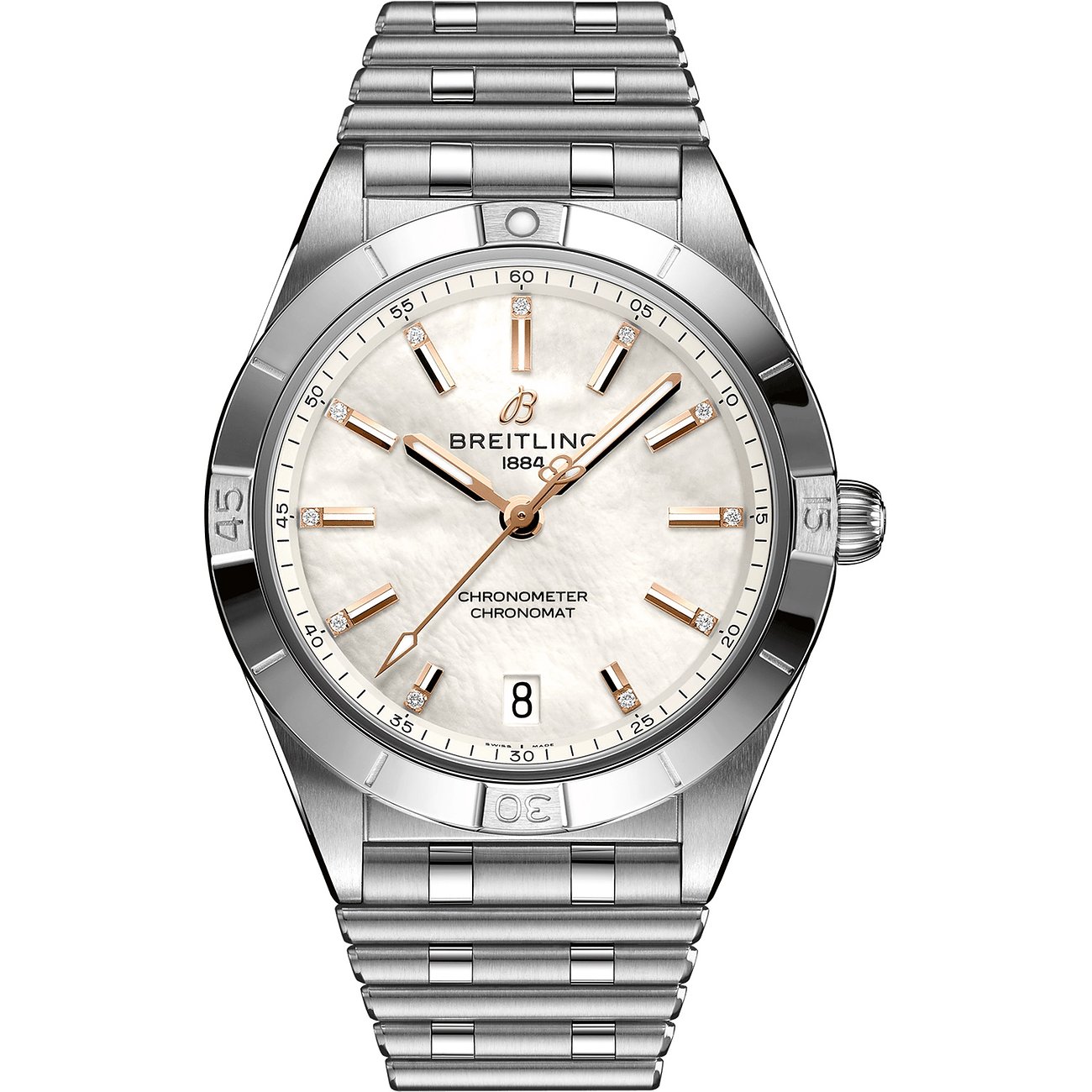 Breitling Damenuhr Chronomat 36 A10380101A4A1