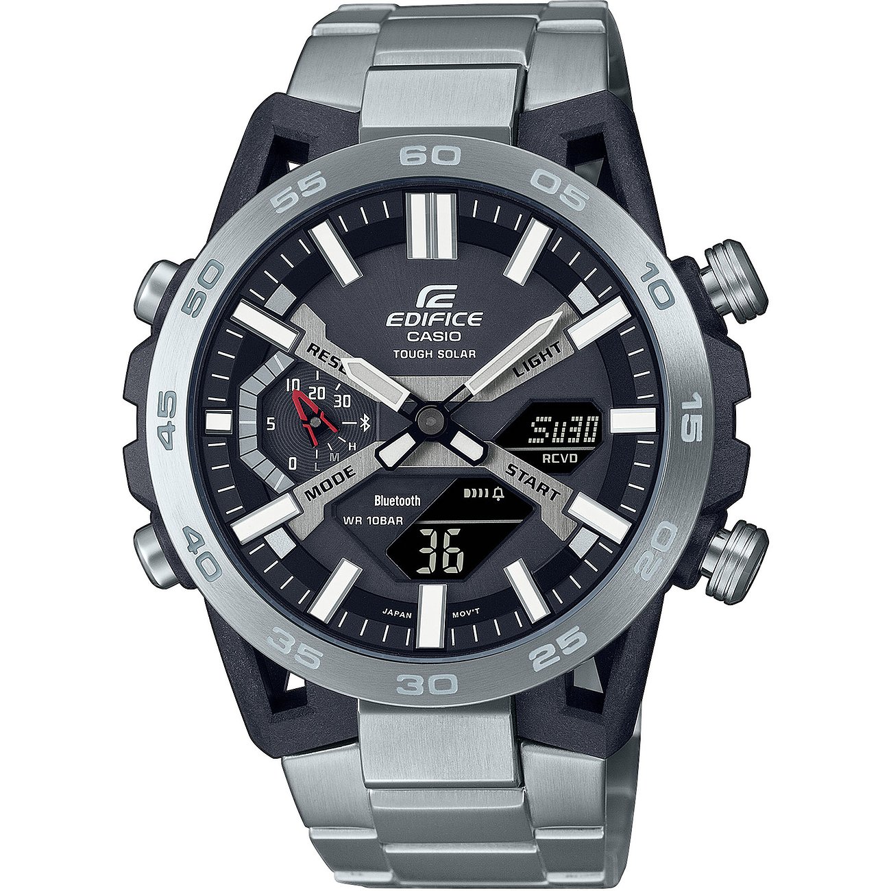 Casio Herrenuhr Bluetooth ECB-2000D-1AEF