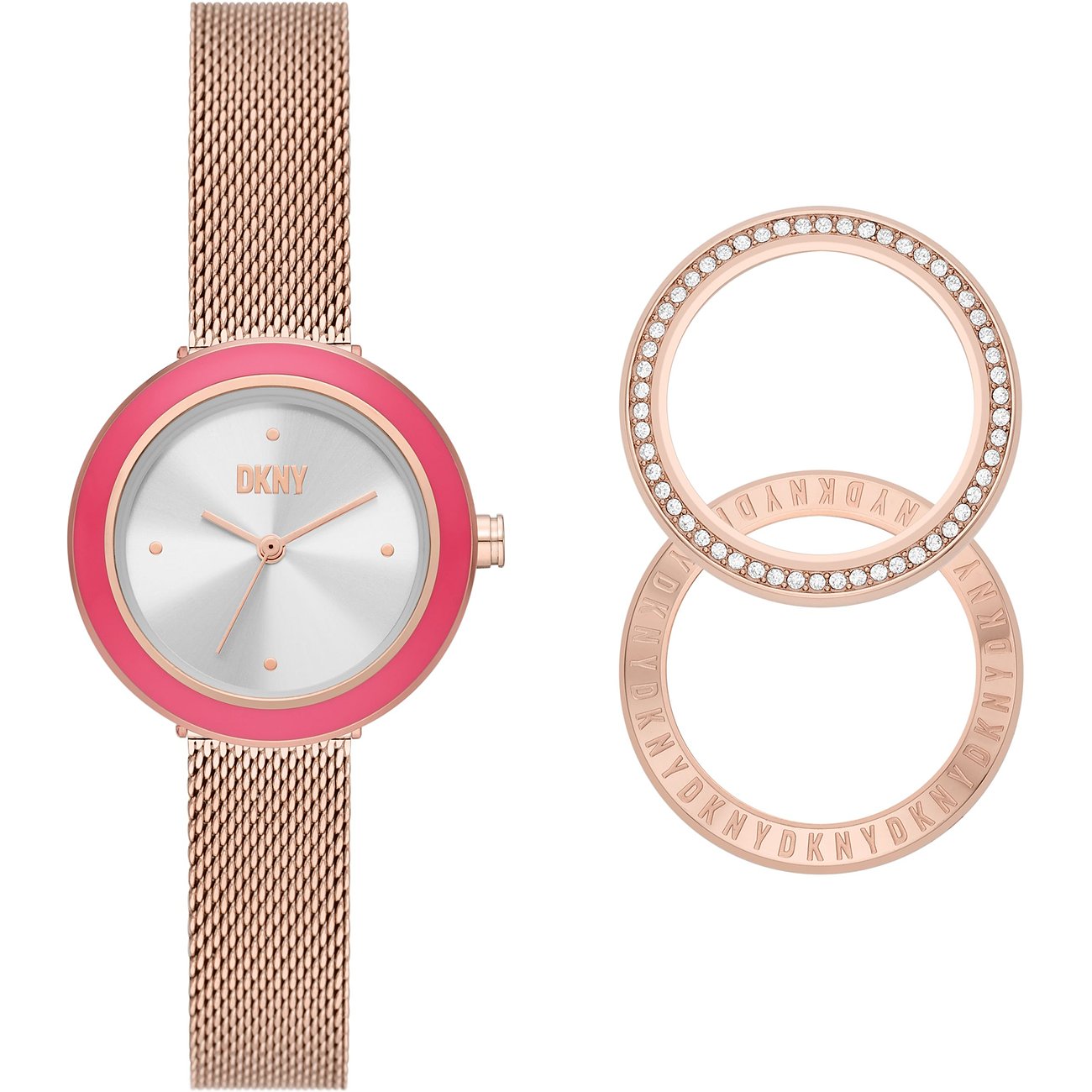 DKNY Damenuhr Sasha NY6654SET