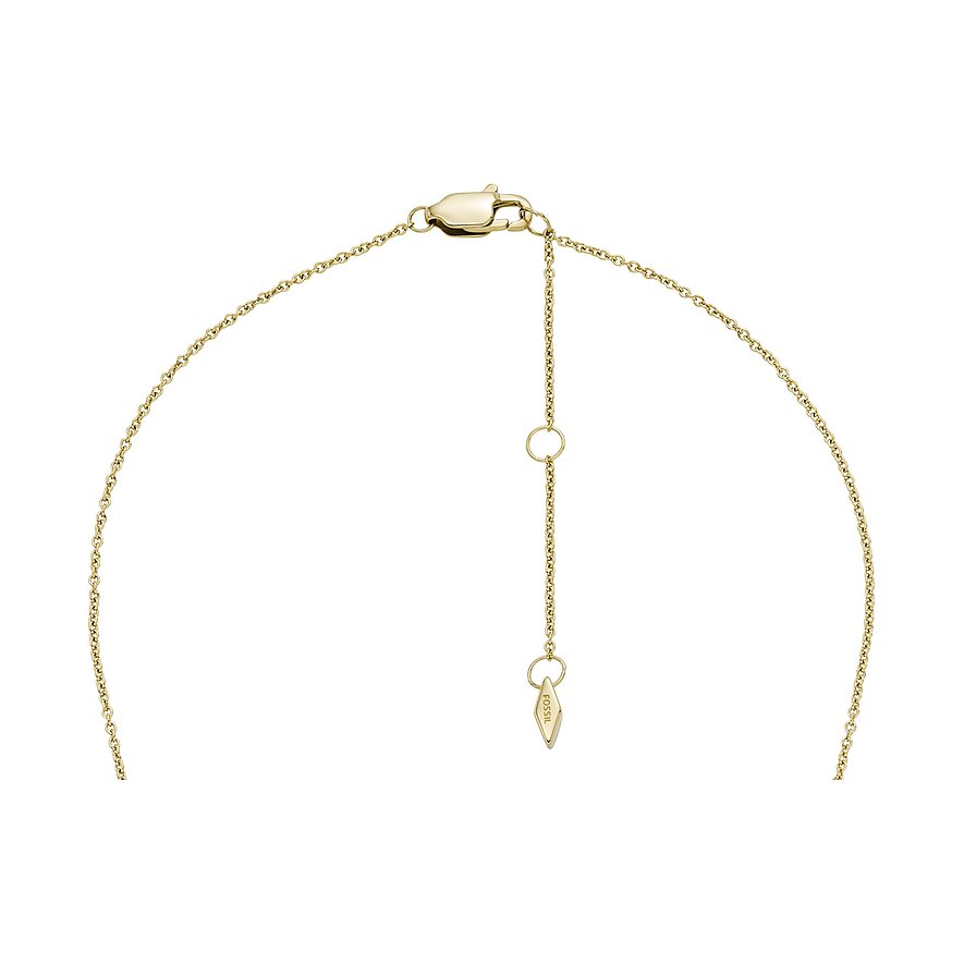 Fossil Drew Collana Donna Con Ciondolo In Acciaio Inossidabile – Lunga 460 Mm - 2