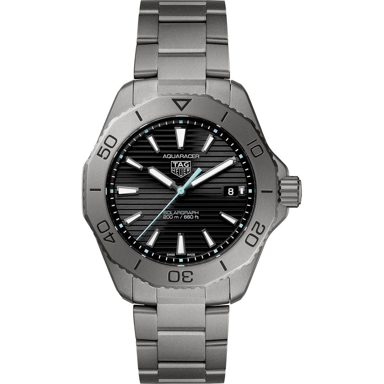 TAG Heuer Herrenuhr Aquaracer Professional 200 Solargraph 40mm WBP1180.BF0000