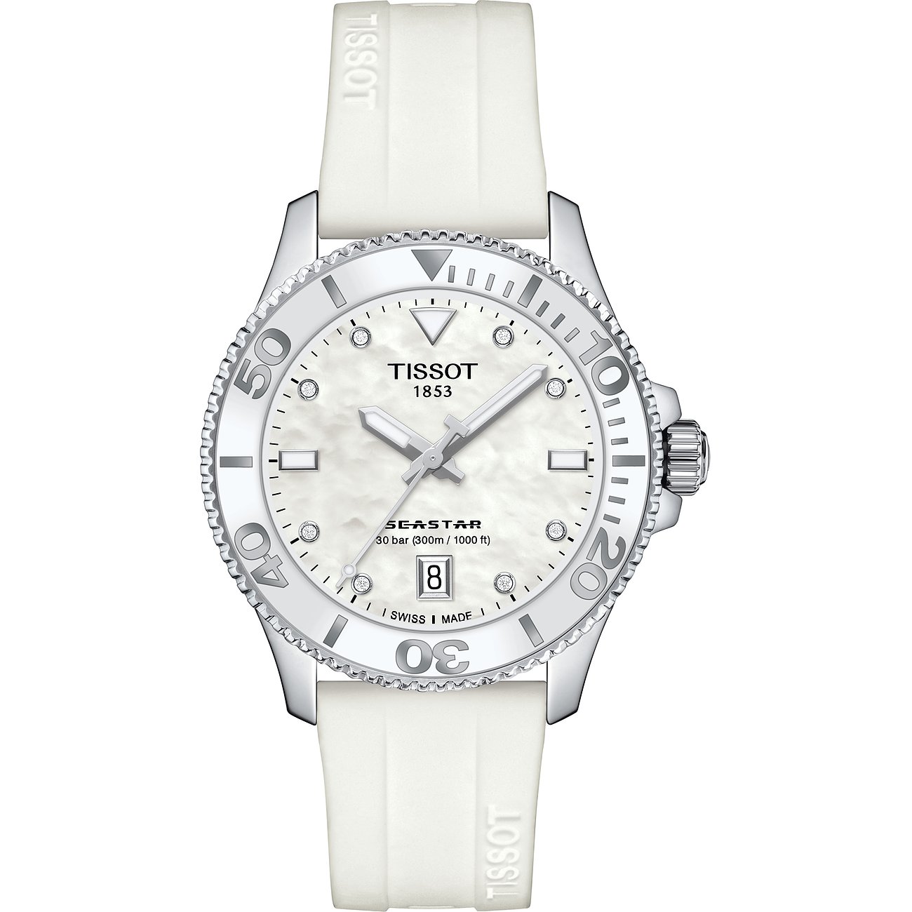 Tissot Damenuhr Seastar 1000 T1202101711600
