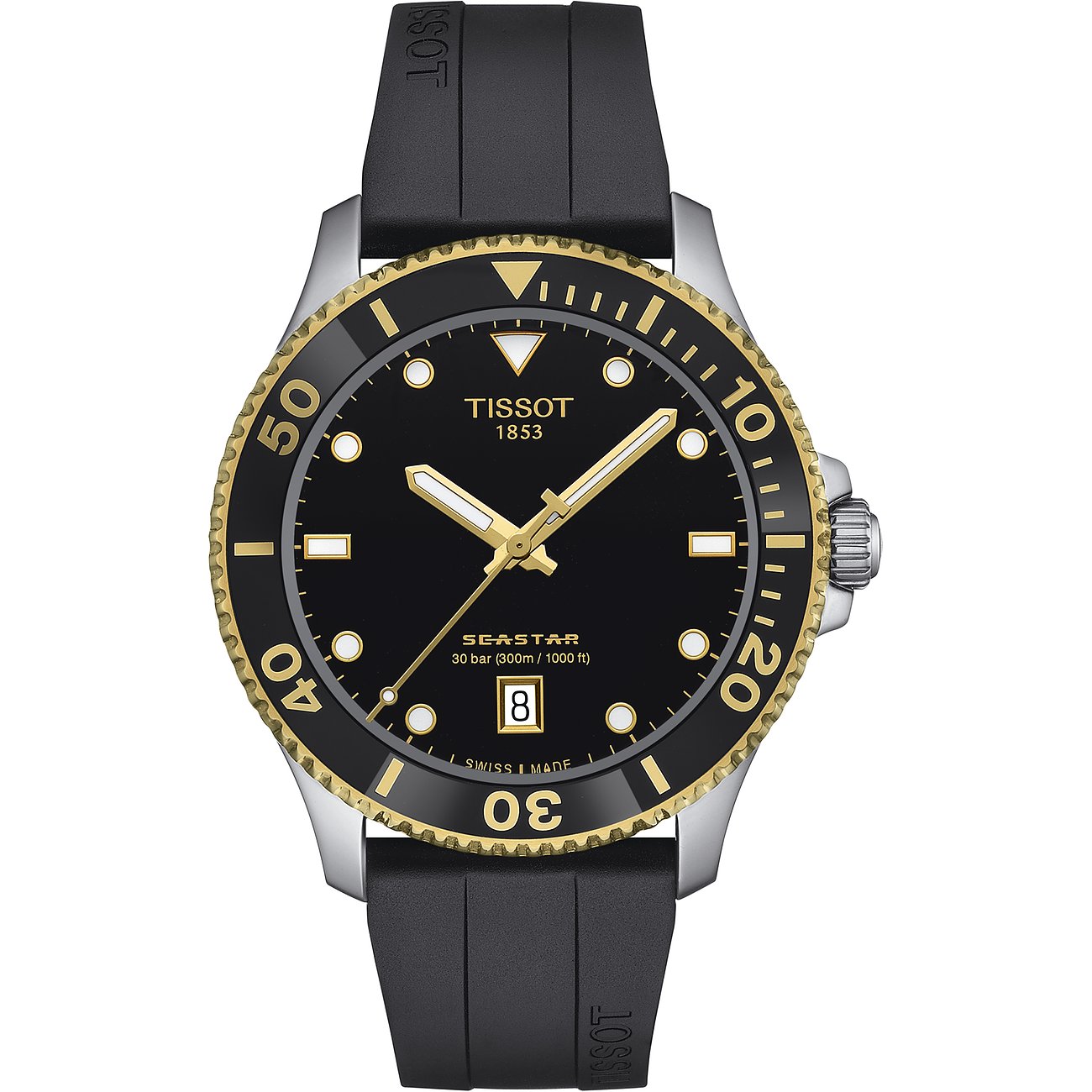 Tissot Herrenuhr Seastar 1000 T1204102705100