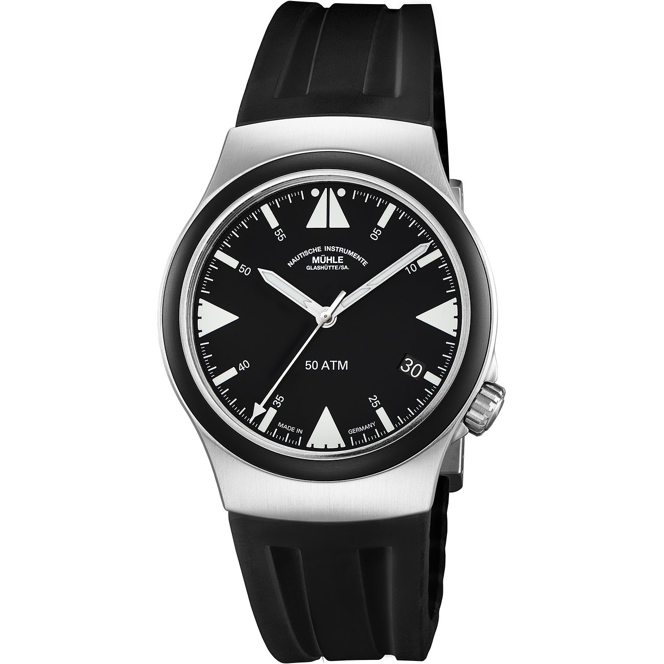 Mühle-Glashütte Herrenuhr S.A.R. Misson-Timer TITAN M1-51-03-KB
