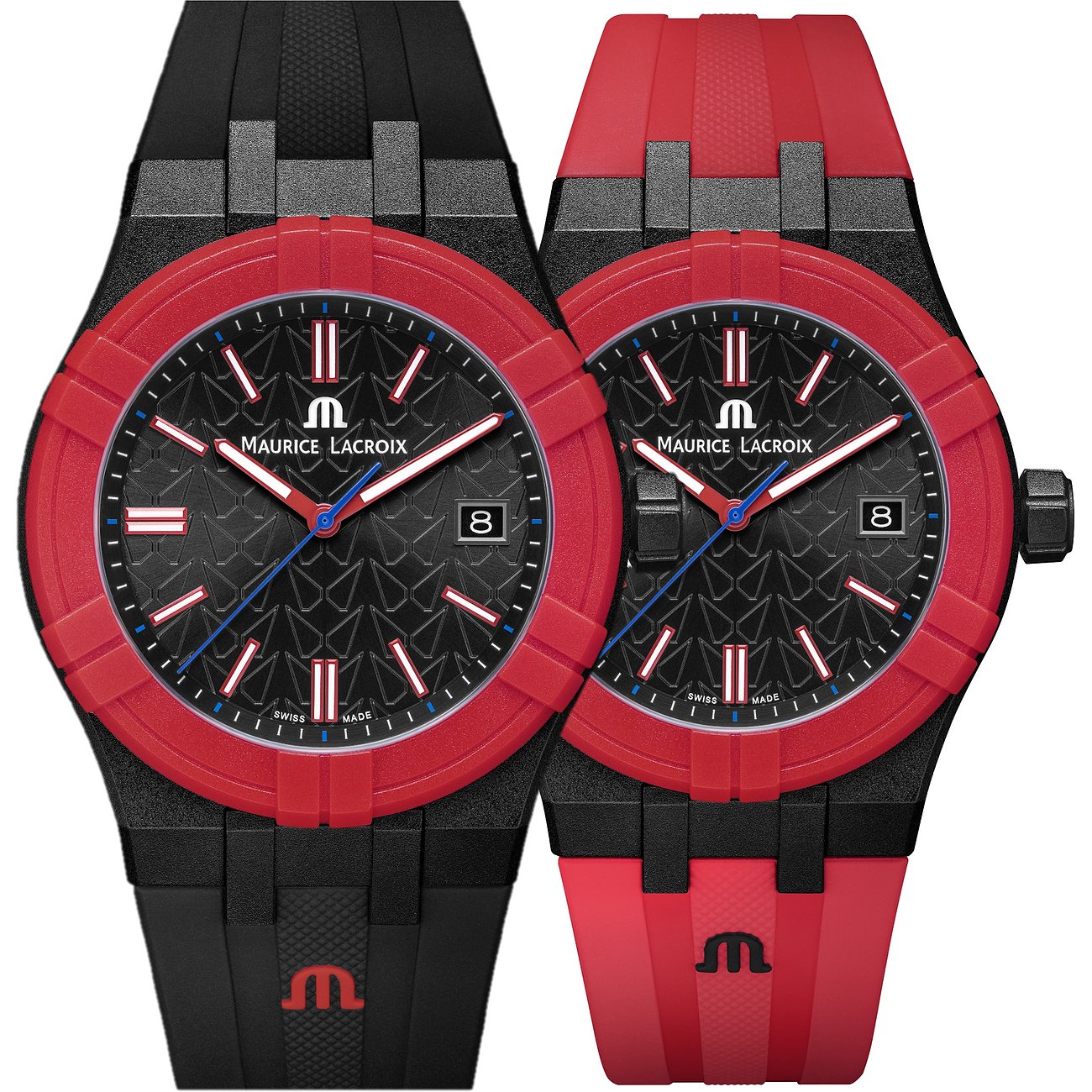 Maurice Lacroix Uhren-Set inkl. Wechselarmband Aikon #Tide AI2008-04000-400-J