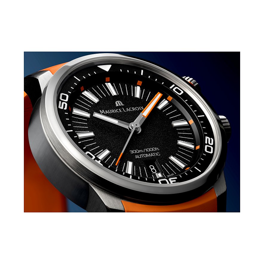 Maurice Lacroix Uhren-Set inkl. Wechselarmband Pontos S Diver PT6248-SS00L-330-J  bei Christ.de bestellen