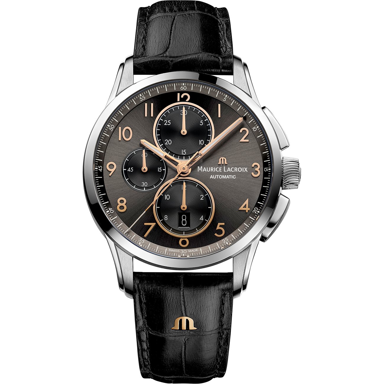 Maurice Lacroix Herrenuhr Pontos Automatic Chronograph PT6388-SS001-321-2
