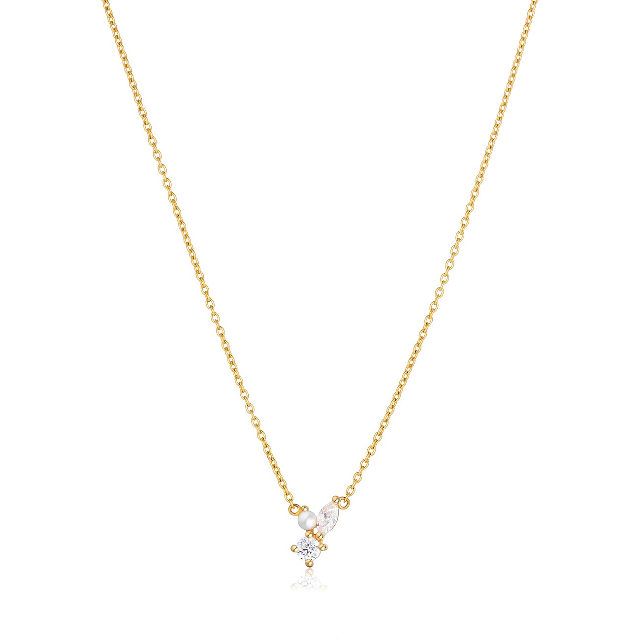 Sif Jakobs Jewellery Kette SJ-N12250-PCZ-YG