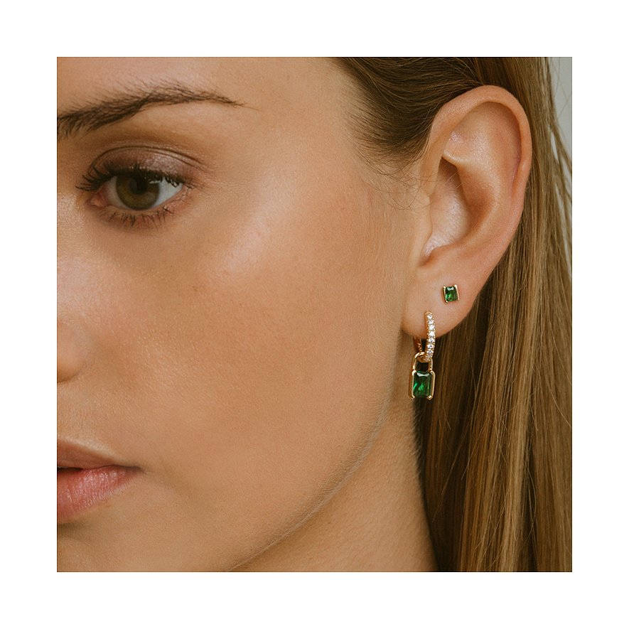 Sif Jakobs Jewellery Boucles d'oreilles à fermoir à poussette SJ-E42250-GCZ-YG