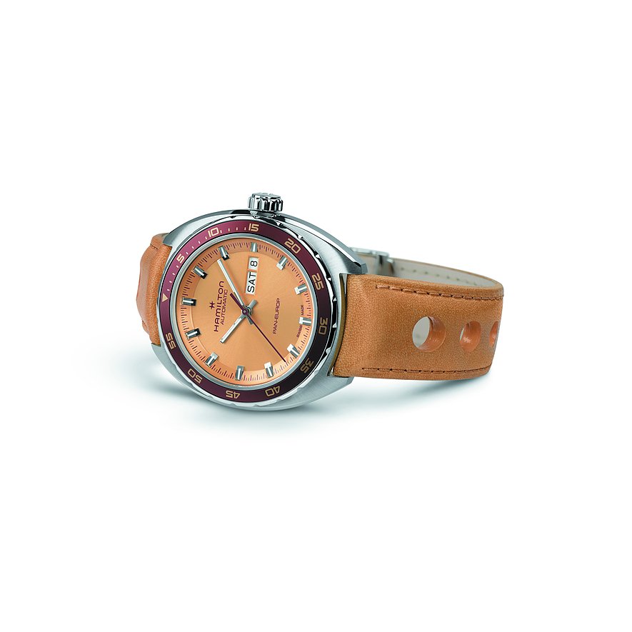 Hamilton Uhren-Set inkl. Wechselarmband Pan Europ Day Date Automatic H35435820