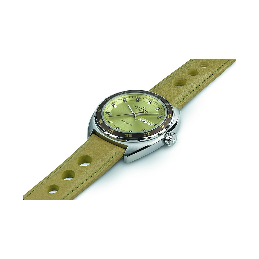Hamilton Uhren-Set inkl. Wechselarmband Pan Europ Day Date Automatic H35445860