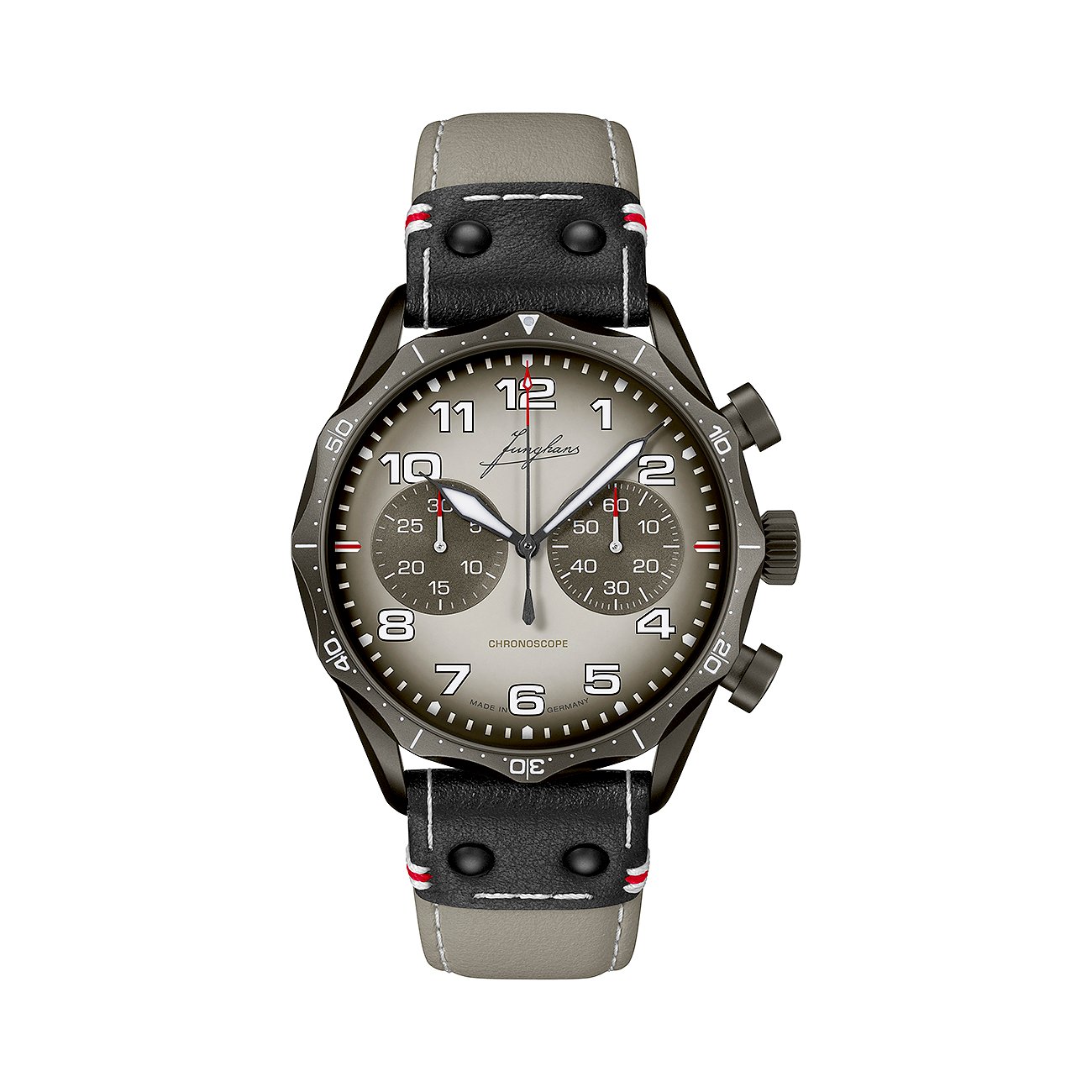 Junghans Chronograph Meister Pilot Chronoscope Desert 27339800