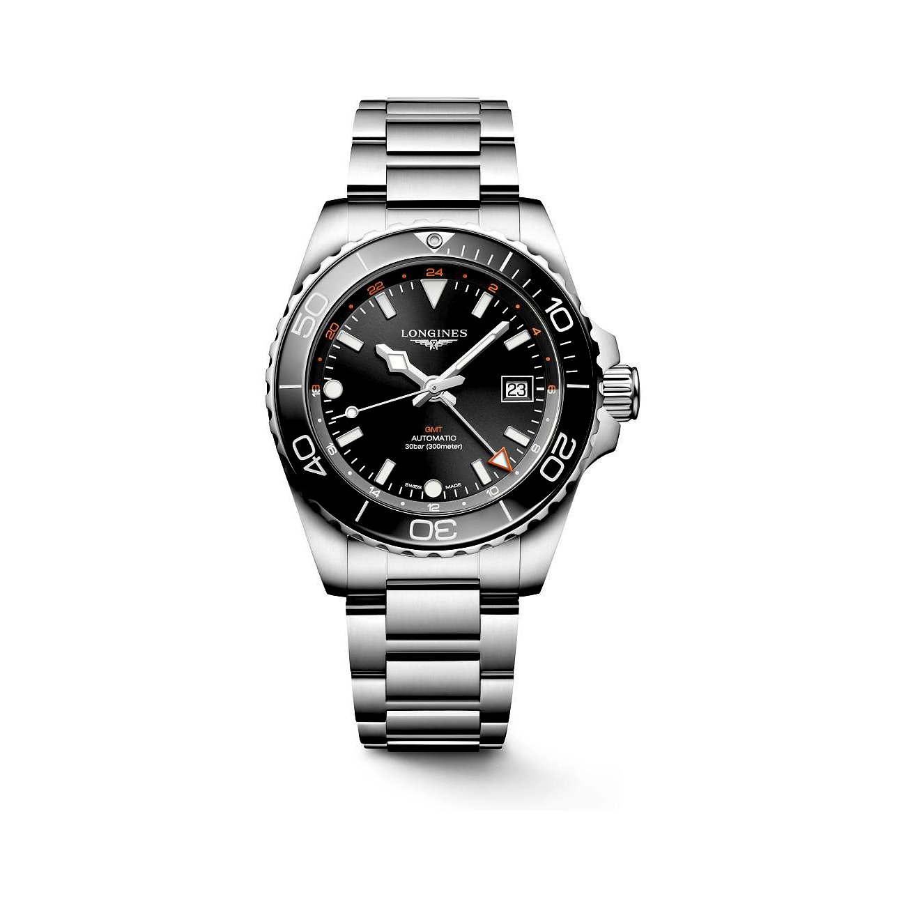 Longines Herrenuhr HydroConquest GMT L37904566